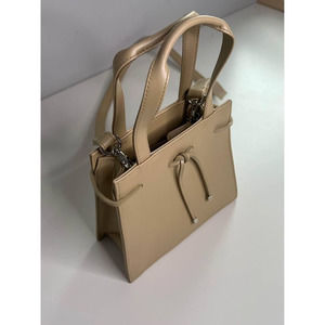 Crazy Horse Liz Claiborne Tan Mini Satchel